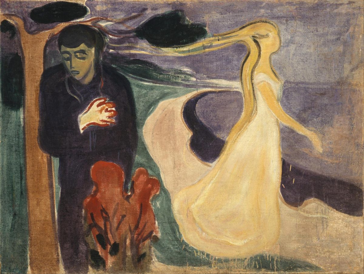Separation. Edvard Munch. 1896. Oil on canvas 
