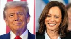 Former President Donald Trump and Vice 
President Kamala Harris