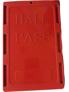 A hall pass at FHHS