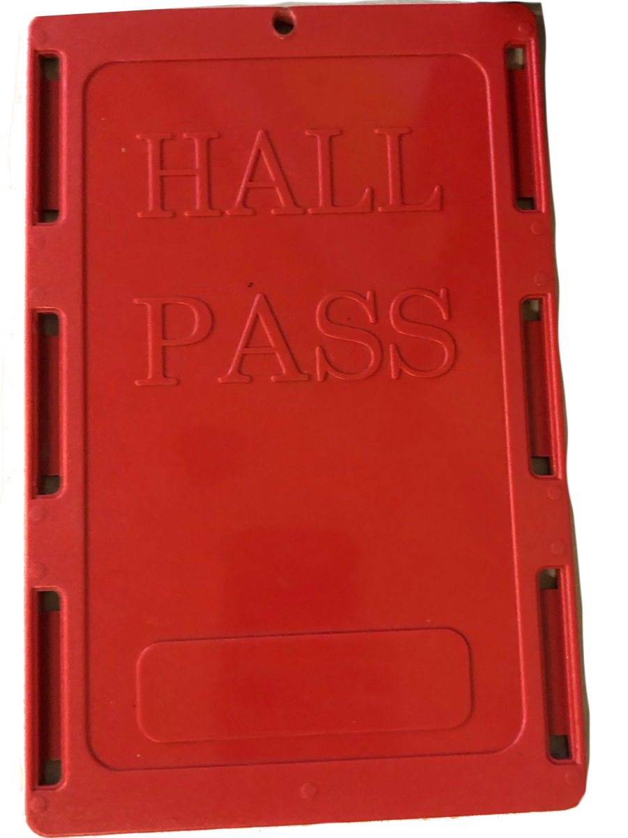 A hall pass at FHHS