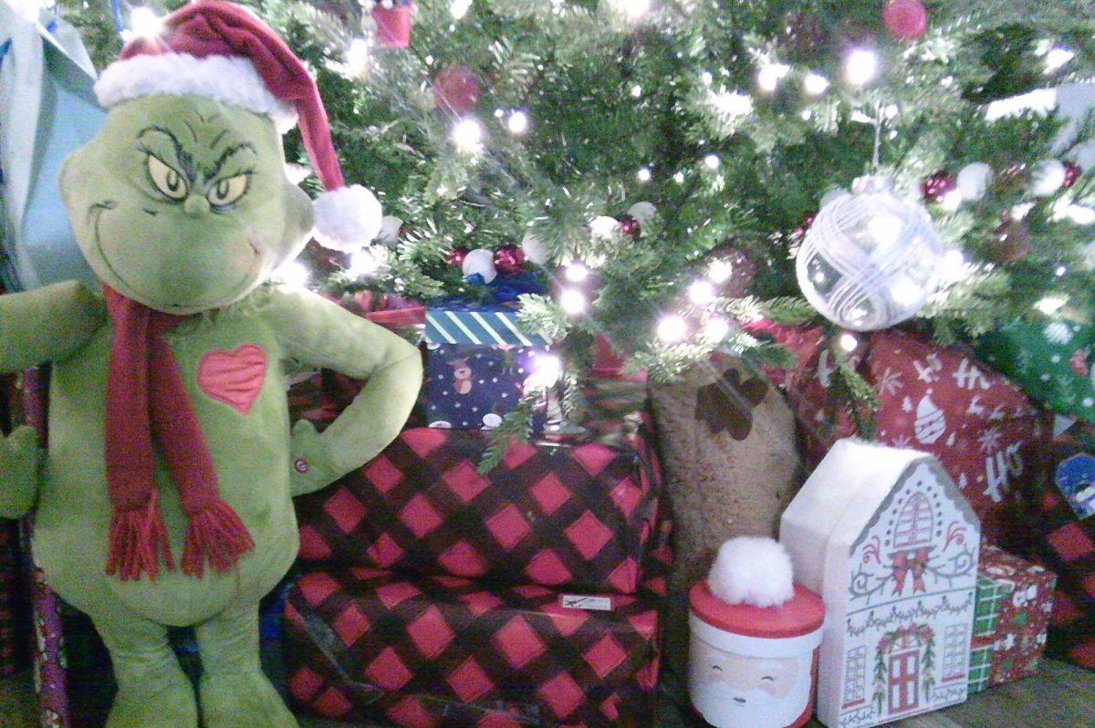 Presents waiting patiently to be unwrapped on Christmas day.