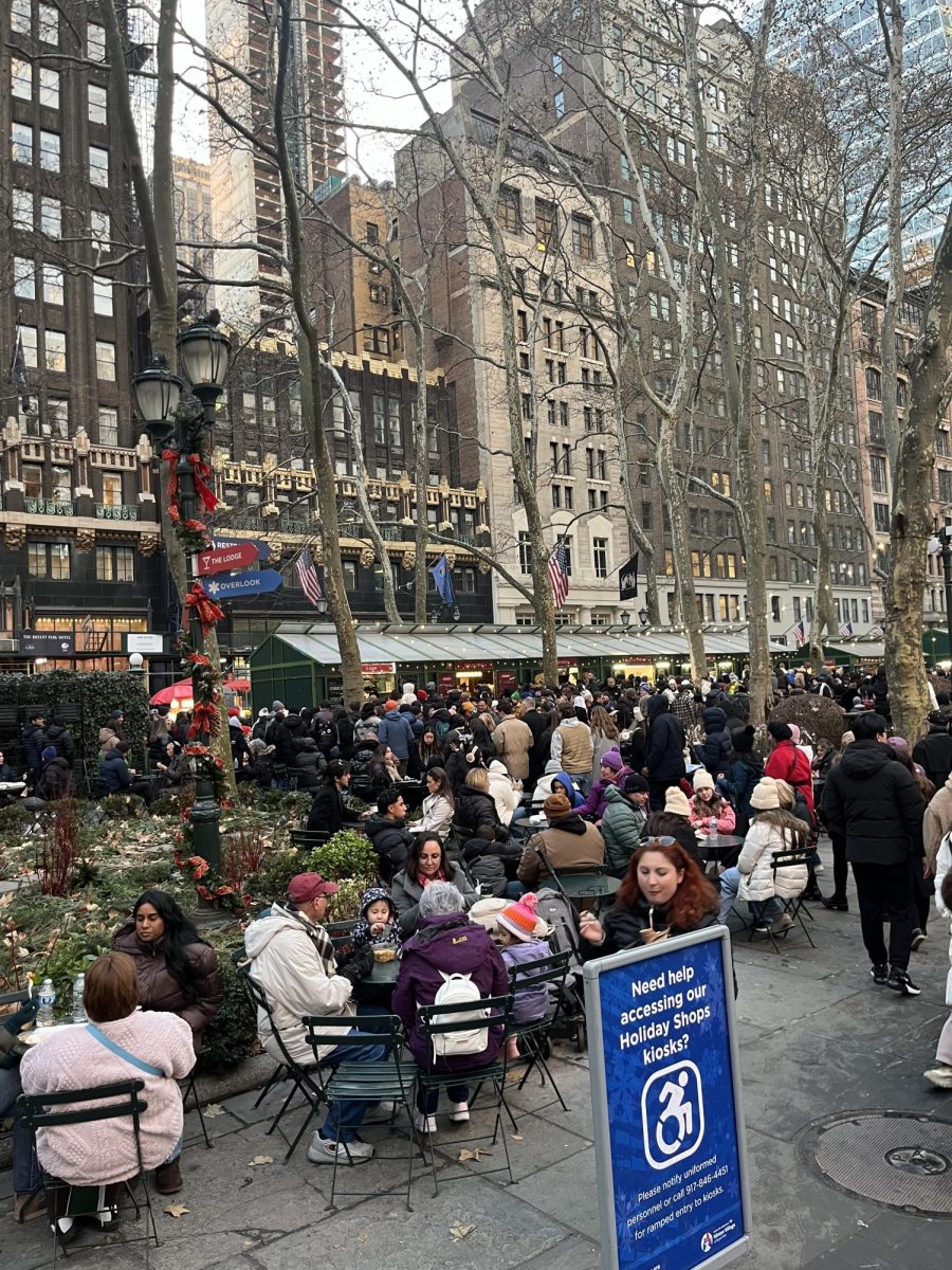 Bryant Park's 2025 Winter Village