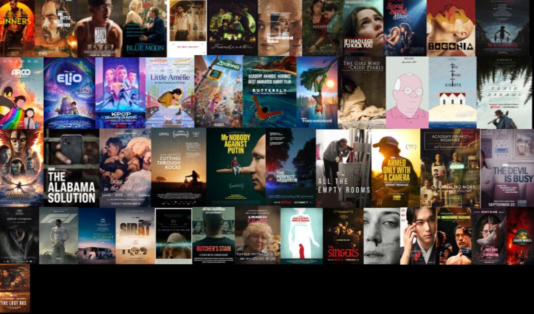 Films nominated for an Academy Award (wikipedia, imdb)